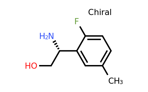 (r)-2-Amino-2-(2-fluoro-5-methylphenyl)ethan-1-ol