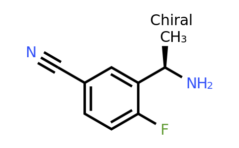 1212934-10-5 | (R)-3-(1-Aminoethyl)-4-fluorobenzonitrile