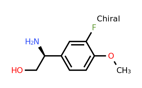 1213033-34-1 | (s)-2-Amino-2-(3-fluoro-4-methoxyphenyl)ethan-1-ol