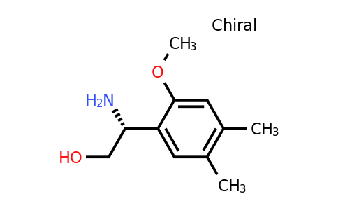 1213090-60-8 | (r)-2-Amino-2-(2-methoxy-4,5-dimethylphenyl)ethan-1-ol