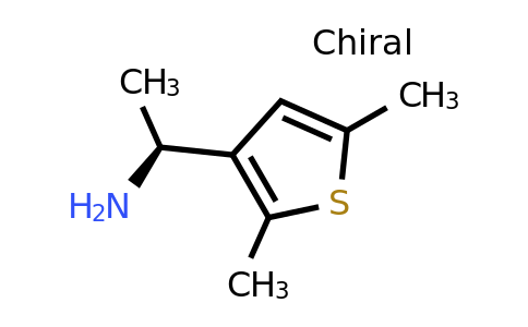 1213480-17-1 | (S)-1-(2,5-Dimethylthiophen-3-yl)ethan-1-amine