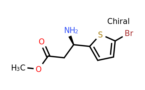 1213495-32-9 | Methyl (r)-3-amino-3-(5-bromothiophen-2-yl)propanoate