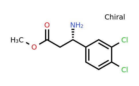 1213564-79-4 | Methyl (s)-3-amino-3-(3,4-dichlorophenyl)propanoate