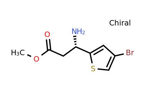 1213676-86-8 | Methyl (s)-3-amino-3-(4-bromothiophen-2-yl)propanoate