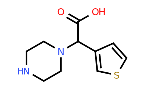 1214055-95-4 | 2-(Piperazin-1-yl)-2-(thiophen-3-yl)acetic acid