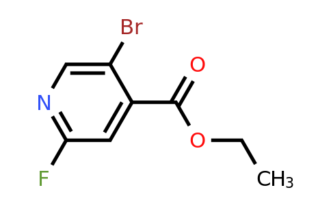 1214332-81-6 | Ethyl 5-bromo-2-fluoropyridine-4-carboxylate