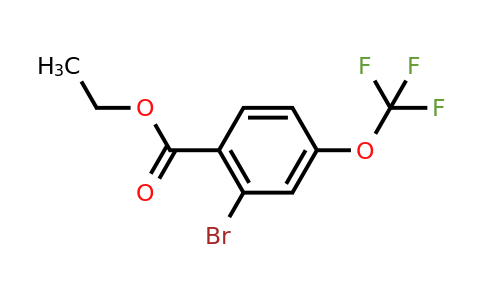 2-Bromo-4-(trifluoromethoxy)benzoic acid ethyl ester