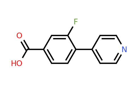 1214359-83-7 | 3-Fluoro-4-(pyridin-4-yl)benzoic acid