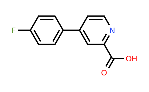 4-(4-Fluorophenyl)picolinic acid