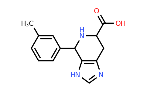 1214662-63-1 | 4-(3-Methylphenyl)-3h,4h,5h,6h,7h-imidazo[4,5-c]pyridine-6-carboxylic acid