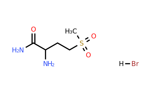 2-Amino-4-methanesulfonylbutanamide hydrobromide
