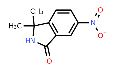 1214900-72-7 | 3,3-Dimethyl-6-nitro-2,3-dihydro-1H-isoindol-1-one
