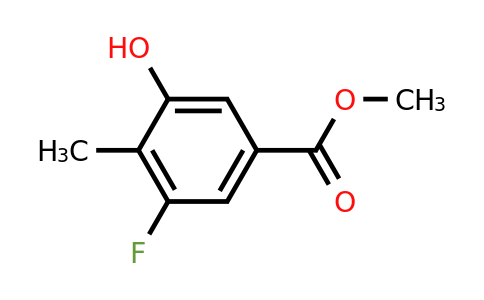 Methyl 3-fluoro-5-hydroxy-4-methylbenzoate