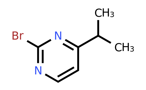 1215071-93-4 | 2-Bromo-4-(propan-2-yl)pyrimidine