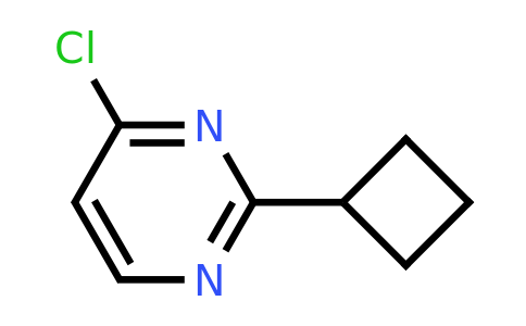 1215072-91-5 | 4-Chloro-2-cyclobutylpyrimidine