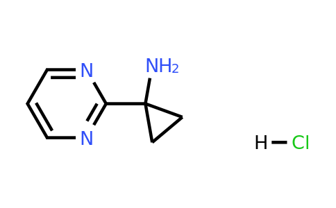 1215107-61-1 | 1-(Pyrimidin-2-yl)cyclopropanamine hydrochloride