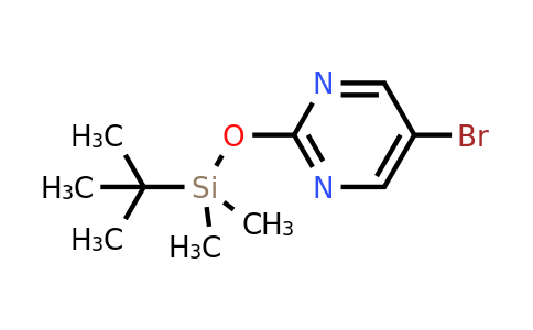 121519-00-4 | 5-Bromo-2-((tert-butyldimethylsilyl)oxy)pyrimidine