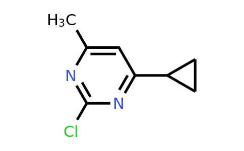 121553-38-6 | 2-Chloro-4-cyclopropyl-6-methylpyrimidine