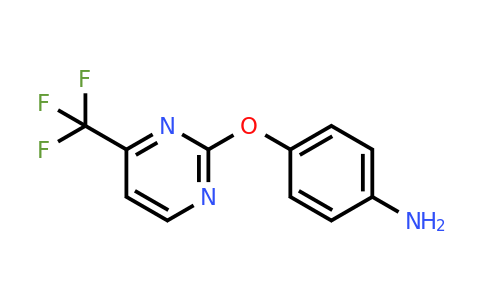 1215670-87-3 | 4-{[4-(trifluoromethyl)pyrimidin-2-yl]oxy}aniline