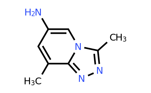1215932-77-6 | 3,8-Dimethyl-[1,2,4]triazolo[4,3-a]pyridin-6-amine