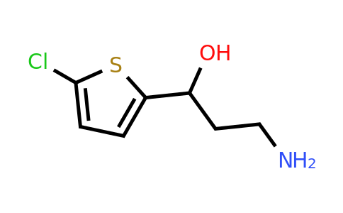 1215944-73-2 | 3-Amino-1-(5-chlorothiophen-2-yl)propan-1-ol