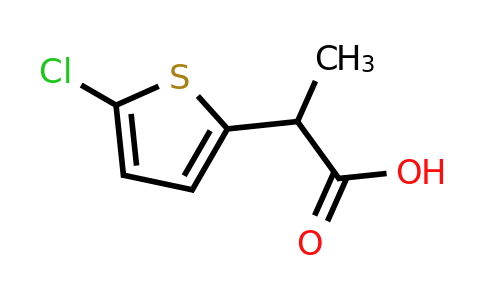 1215995-07-5 | 2-(5-Chlorothiophen-2-yl)propanoic acid
