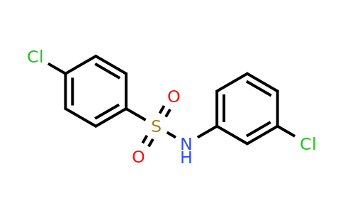 1216-98-4 | 4-Chloro-N-(3-chlorophenyl)benzenesulfonamide