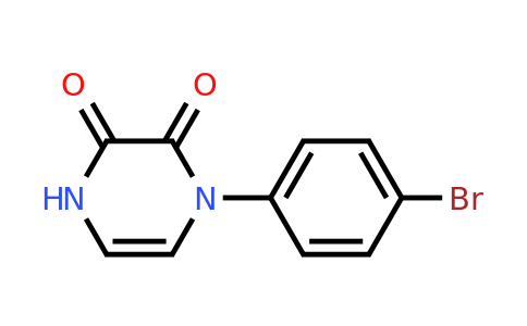 1216075-41-0 | 1-(4-Bromophenyl)-1,4-dihydropyrazine-2,3-dione