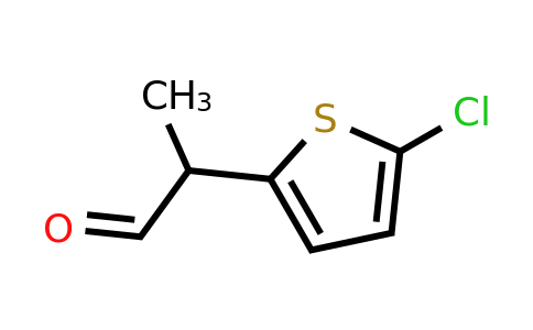 1216295-54-3 | 2-(5-Chlorothiophen-2-yl)propanal