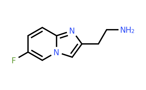 1216295-83-8 | 2-(6-Fluoroimidazo[1,2-a]pyridin-2-yl)ethan-1-amine