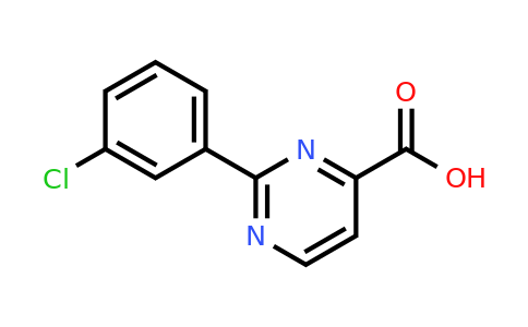 1216604-60-2 | 2-(3-Chlorophenyl)pyrimidine-4-carboxylic acid