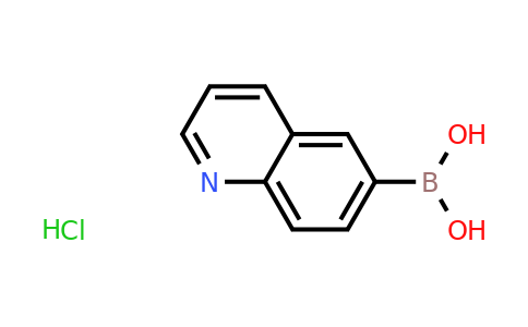1216659-54-9 | quinolin-6-ylboronic acid hydrochloride