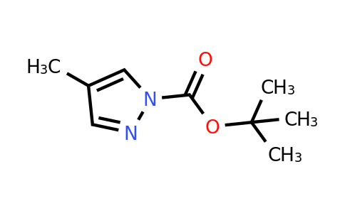 121669-69-0 | tert-Butyl 4-methyl-1H-pyrazole-1-carboxylate