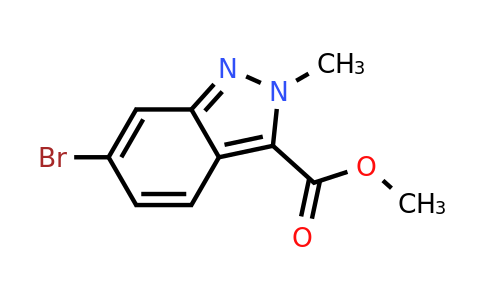 1216852-55-9 | Methyl 6-bromo-2-methyl-2H-indazole-3-carboxylate
