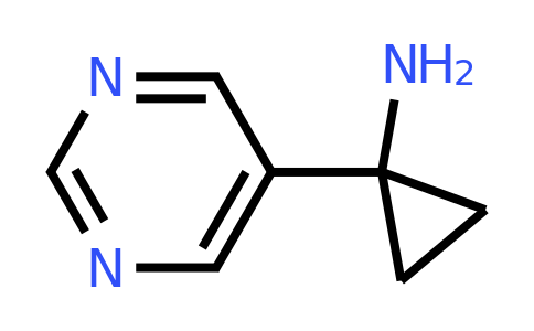 1217340-83-4 | 1-(Pyrimidin-5-yl)cyclopropan-1-amine