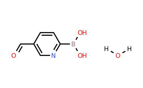 5-Formylpyridine-2-boronic acid, hydrate