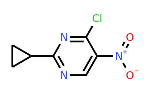 1217530-93-2 | 4-Chloro-2-cyclopropyl-5-nitropyrimidine