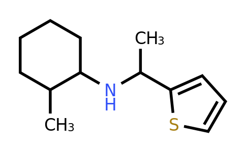 1217623-79-4 | 2-Methyl-N-(1-(thiophen-2-yl)ethyl)cyclohexan-1-amine
