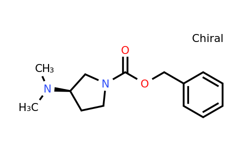 1217696-54-2 | Benzyl(R)-3-(dimethylamino)pyrrolidine-1-carboxylate