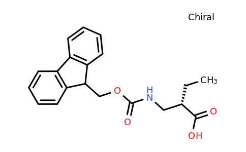 (S)-2-(((((9h-Fluoren-9-yl)methoxy)carbonyl)amino)methyl)butanoic acid