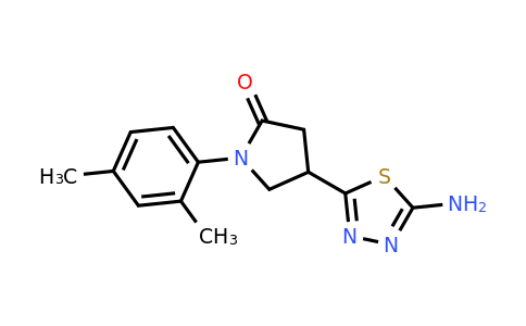 1217862-39-9 | 4-(5-Amino-1,3,4-thiadiazol-2-yl)-1-(2,4-dimethylphenyl)pyrrolidin-2-one