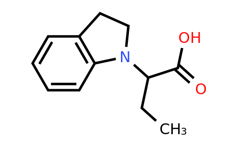 1218163-74-6 | 2-(Indolin-1-yl)butanoic acid