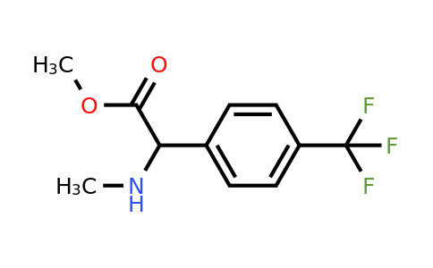1218255-69-6 | Methyl 2-(methylamino)-2-(4-(trifluoromethyl)phenyl)acetate