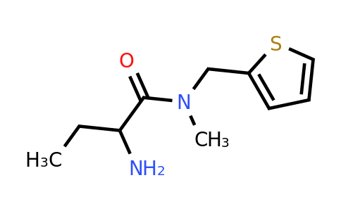 1218366-58-5 | 2-Amino-N-methyl-N-(thiophen-2-ylmethyl)butanamide