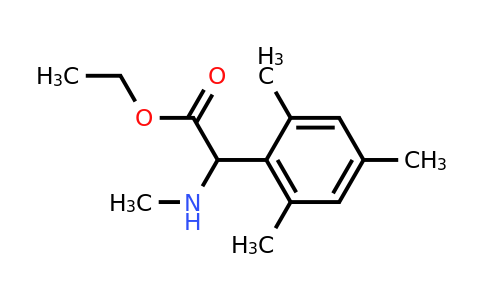 1218428-24-0 | Ethyl 2-mesityl-2-(methylamino)acetate