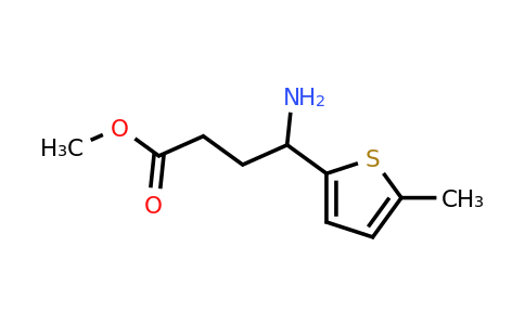1218596-86-1 | Methyl 4-amino-4-(5-methylthiophen-2-yl)butanoate
