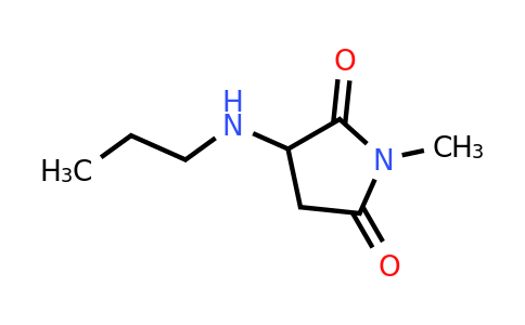 1-Methyl-3-(propylamino)pyrrolidine-2,5-dione