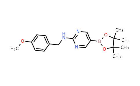 1218790-01-2 | N-(4-Methoxybenzyl)-5-(4,4,5,5-tetramethyl-1,3,2-dioxaborolan-2-yl)pyrimidin-2-amine