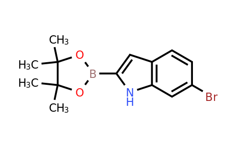 1218791-00-4 | 6-Bromo-2-(4,4,5,5-tetramethyl-1,3,2-dioxaborolan-2-yl)-1H-indole