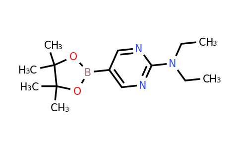 1218791-45-7 | N,N-Diethyl-5-(4,4,5,5-tetramethyl-1,3,2-dioxaborolan-2-yl)pyrimidin-2-amine